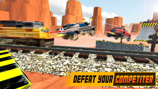 اسکرین شات بازی Race Off 3 - Stunt Car Games 2