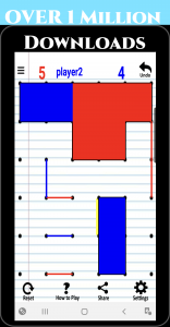 اسکرین شات بازی Dots and Boxes 1