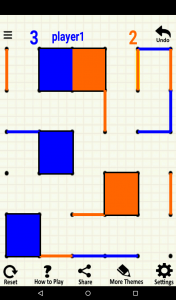 اسکرین شات بازی Dots and Boxes 7