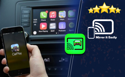 اسکرین شات 1 برنامه Mirror Link Phone to car