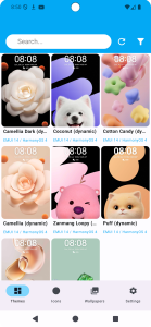 اسکرین شات 1 برنامه Themes for MagicOS & EMUI