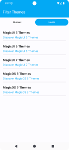 اسکرین شات 4 برنامه Themes for MagicOS & EMUI