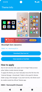 اسکرین شات 5 برنامه Themes for MagicOS & EMUI