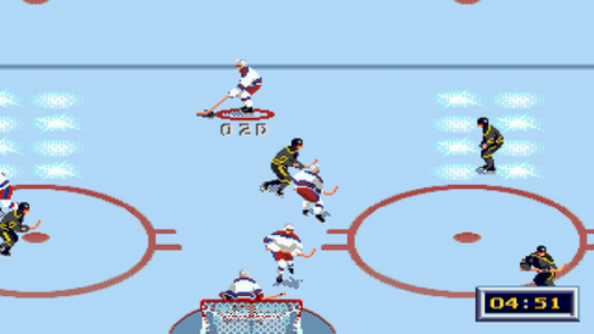 اسکرین شات بازی هاکی ستاره ها NHL 95 1