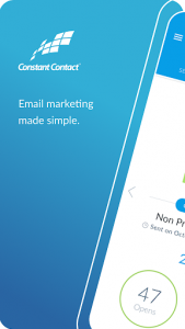 اسکرین شات برنامه Constant Contact - Email Marketing App 1