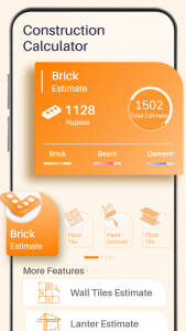 اسکرین شات 1 برنامه Construction Estimator App
