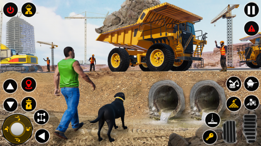 اسکرین شات 5 بازی Construction Dump Truck Game