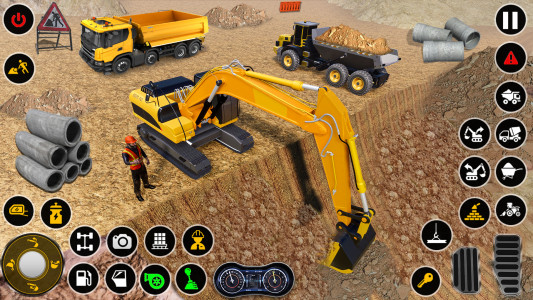 اسکرین شات بازی Construction Dump Truck Game 6