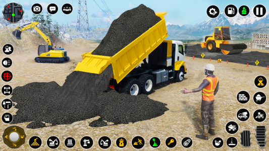 اسکرین شات 2 بازی Construction Dump Truck Game