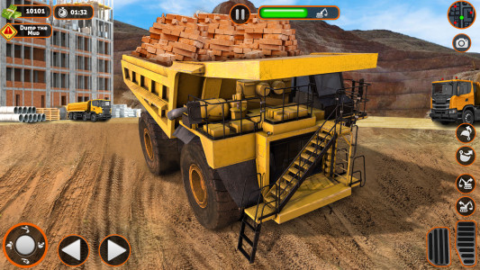 اسکرین شات 4 بازی Construction Dump Truck Game