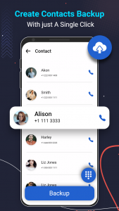 اسکرین شات برنامه SMS Backup & Restore Contacts 4