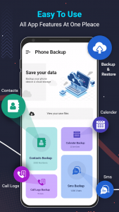اسکرین شات برنامه SMS Backup & Restore Contacts 1