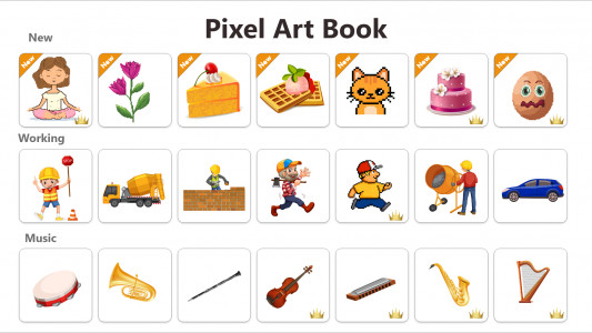 اسکرین شات بازی Pixel Art Maker : Art Games 1