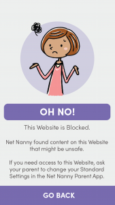اسکرین شات برنامه Net Nanny Child App 2