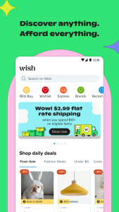 اسکرین شات 1 برنامه Wish: Shop and Save