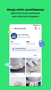 اسکرین شات 3 برنامه Wish: Shop and Save