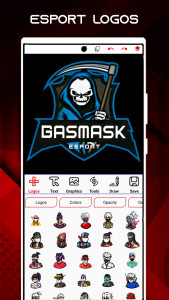 اسکرین شات برنامه Esports Gaming Logo Maker 2022 3