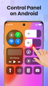 اسکرین شات برنامه Control Center - Panel Plus 1