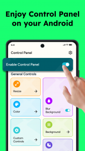 اسکرین شات برنامه Control Panel Plus 2