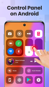 اسکرین شات 1 برنامه Control Panel Plus - Center