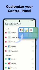 اسکرین شات 5 برنامه Control Panel Plus - Center