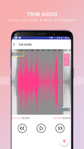 اسکرین شات برنامه Audio MP3 Cutter - Converter, Merger and Ringtone 2