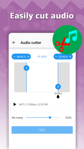 اسکرین شات برنامه Free Ringtone Maker - MP3 Cutter and Merger 2