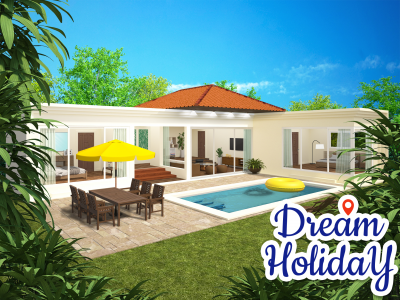 اسکرین شات بازی Dream Holiday - My Home Design 2