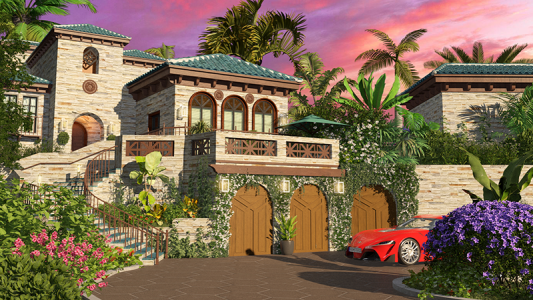 اسکرین شات 1 بازی My Home Design : Garden Life