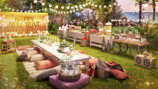 اسکرین شات 4 بازی My Home Design : Garden Life