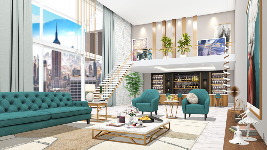 اسکرین شات بازی My Home Design Story 4