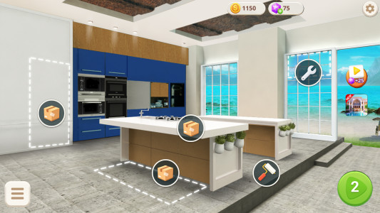 اسکرین شات بازی Home Design Game Offline 5