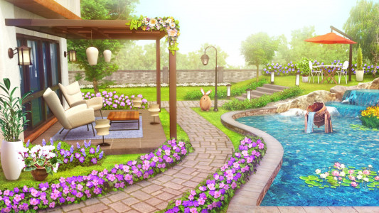 اسکرین شات بازی Home Design : My Dream Garden 1