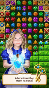 اسکرین شات بازی Alice in Puzzleland : Free Match 3 Game 2