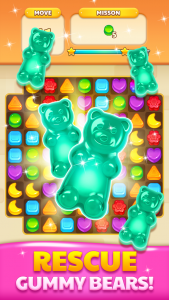 اسکرین شات بازی Jelly Drops - Puzzle Game 1