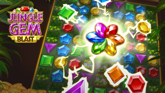 اسکرین شات 6 بازی Jungle Gem Blast: Wild Jewels