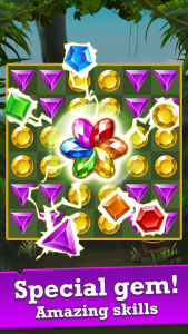 اسکرین شات 2 بازی Jungle Gem Blast: Wild Jewels