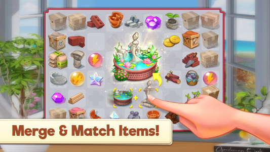اسکرین شات 4 بازی Merge Manor : Sunny House