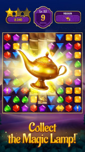 اسکرین شات بازی Jewels & Genies: Aladdin Quest - Match 3 Games 2