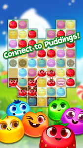 اسکرین شات بازی Pudding Splash: Line Match 1