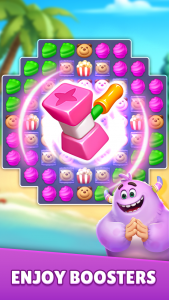 اسکرین شات بازی Candy Match 3 - Sweet Crunch 8
