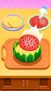 اسکرین شات بازی Make Melon Cake - Cooking game 1