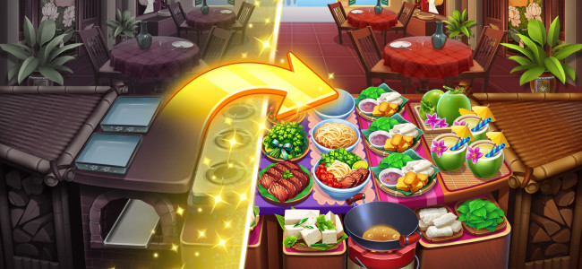 اسکرین شات 6 بازی Cooking Chaos - Cooking Games