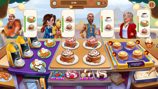 اسکرین شات 2 بازی Cooking Charm Restaurant Games