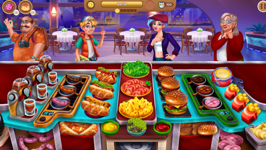 اسکرین شات 3 بازی Cooking Charm Restaurant Games