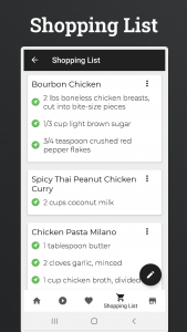اسکرین شات 5 برنامه Chicken Recipes