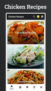 اسکرین شات 1 برنامه Chicken Recipes