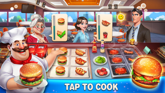 اسکرین شات 1 بازی Happy Cooking 3: Cooking Games