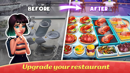اسکرین شات بازی Cooking Earth: Restaurant Game 5