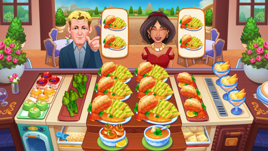 اسکرین شات بازی Cooking Family : Madness Restaurant Food Game 2